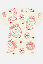 Vestido Infantil Menina Com Cheirinho Tutti-Frutti Natural Mundo Cinti