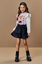 Conjunto Infantil Menina em Veludo Glow Beautiful Beli.me