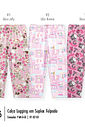 Legging Felpada Bebê Menina Mundo Cinti ROSA BARBIE