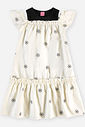 Vestido Infantil Menina Floral Bordado