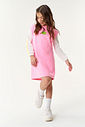 CONJ BLUSA ML E VESTIDO NATURAL/RS BARBIE