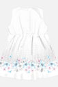 VESTIDO OFF WHITE/PRATA