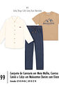 Conjunto 3 Peças Infantil Menino Mountains Divertto