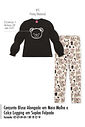 Conjunto Infantil Menina Ursa Belinha Beli.me