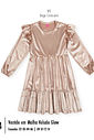Vestido Infantil Menina em Veludo Glow Beli.me