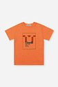 Conjunto Infantil Menino Camiseta Mouliné Sun e Bermuda Moletom