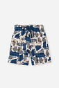 Conjunto Infantil com Regata Rino e Bermuda Safari Marinho