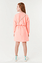 VESTIDO ML E BOLSA LJ NEON/BG AREIA