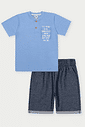 CONJ CAMISETA E BERMUDA AZ FREEDOM/AZ DRESS