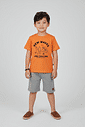 CONJ CAMISETA E BERMUDA LJ NECTARI/MESCLA M.