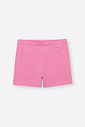 Shorts Infantil Básico em Cotton com Algodão – Short Menina Verão com Elastano ROSA CONFETE