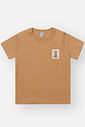 Conjunto Infantil Divertto Casual Divertido com Camiseta em Meia Malha e Bermuda Estampada MR BELGA/OFF WHITE