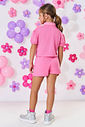 CONJ CAMISA POLO E SHORTS/SAIA ROSA CINTI/ROSA CINT