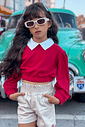 CONJ BLUSAO E SHORTS VM HOLIDAY/MR CAMURC
