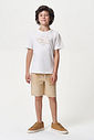 Conjunto Menino Camiseta Stay True e Bermuda Croissant