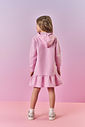 VESTIDO MANGA LONGA ROSA BARBIE