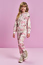 Conjunto Menina Ursinha Floral Mundo Cinti
