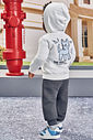 Conjunto Felpado Bebê Menino Mini Wolf Kippos