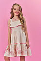 Vestido Menina Cupcakes Natural