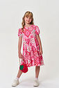 Vestido Infantil Menina de Estampa Bandana