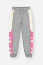 Conjunto Infantil Menina Jaqueta E Calça Jogger Mescla Mundo Cinti