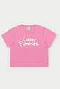 Conjunto Infantil Menina Sweet Flowers Rosa Abrange