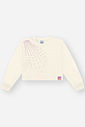 Blusa Infantil Menina Strass Natural CTV