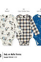 Body Térmico Bebê Menino Cool Print Kippos