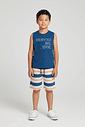 Conjunto Infantil Menino Chance Azul Abrange