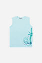 Conjunto Infantil Regata Tropical e Bermuda de Nylon Olympian