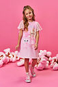 Vestido Infantil Aniversário Menina com Capa em Tule Foil e Coroa – Vestido Birthday Girl Cinti ROSA IOGURTE