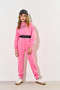 Conjunto Infantil Menina Moletom Lucky Rosa CTV