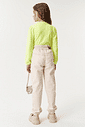 Blusa Aplique Amarelo Neon CTV
