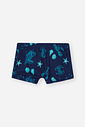 Sunga Infantil Menino Fundo do Mar em Malha UV com Ajuste
