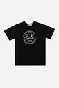 Camiseta Infantil South Trails em Meia Malha Preta