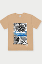 Conjunto Infantil Menino Tropical Bege Abrange