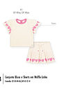 Conjunto Infantil Menina Corações Mundo Cinti