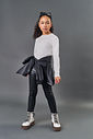 Blusa Infantil Menina Pérolas Natural CTV