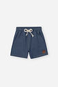 Bermuda Bebê Menino em Molecotton Marinho