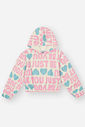Conjunto Infantil Menina Total Print Just Be You Rosa CTV