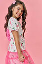 Vestido Infantil Menina Tutti-Frutti Com Bolsa Rosa Mundo Cinti