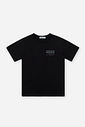 Camiseta Infantil Horizon Seekers com Estampa nas Costas Preta