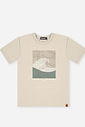 Conjunto Menino Camiseta Wave e Bermuda Olive