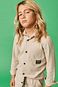 Camisa Detalhe Costas Bege CTV