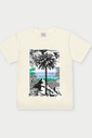 CONJ CAMISETA E BERMUDA NATURAL/VD VIVID
