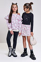 Conjunto Felpado Infantil Menina Star Print Beli.me