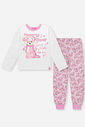 Pijama Infantil Menina Sonhos de Ursinha Mundo Cinti OFF WHITE/RS IOGURTE