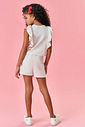 Conjunto Infantil Menina Tutti-Frutti Blusa E Short Natural Mundo Cinti