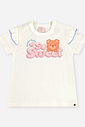Conjunto Bebê Blusa So Sweet e Legging Azul