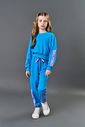Conjunto Infantil Menina Monocromático Azul CTV
